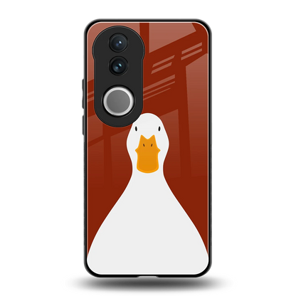 Boring Goose back phone cover | glass case for vivo v50
