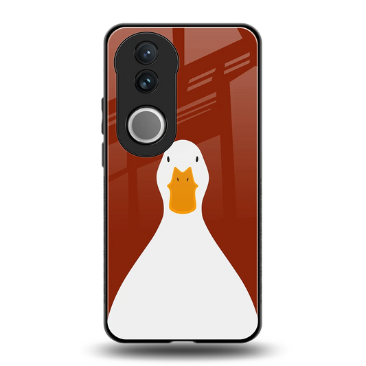 Boring Goose back phone cover | glass case for vivo v50