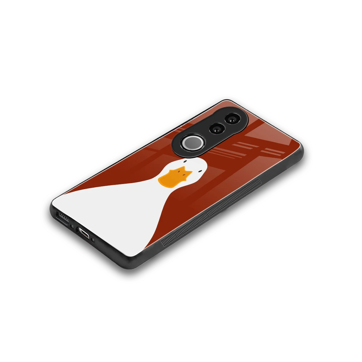 Boring Goose stylish phone case for vivo v50 | glossy glass and slim fit