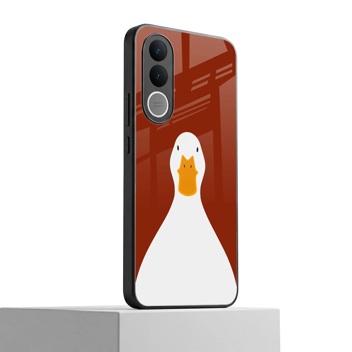 Boring Goose vivo v70 fe mobile cover | shockproof glass phone case