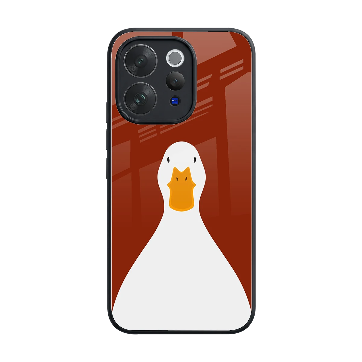 Boring Goose back phone cover | glass case for vivo v70 elite