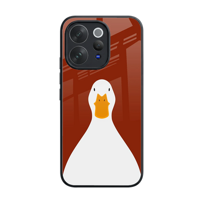 Boring Goose back phone cover | glass case for vivo v70 elite