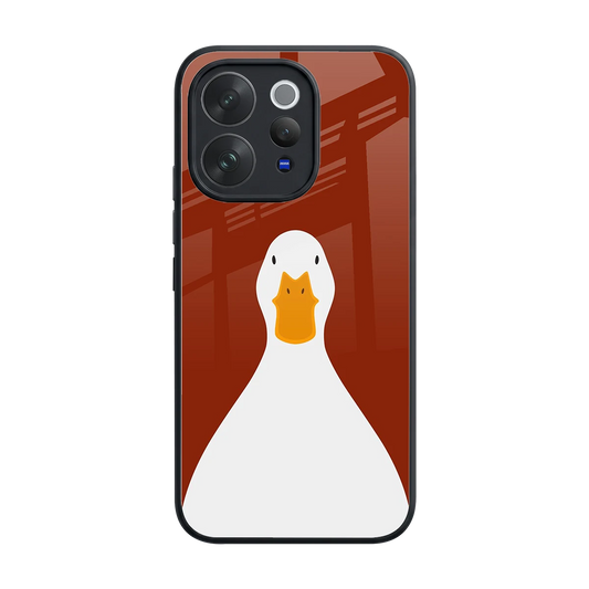 Boring Goose back phone cover | glass case for vivo v70 elite
