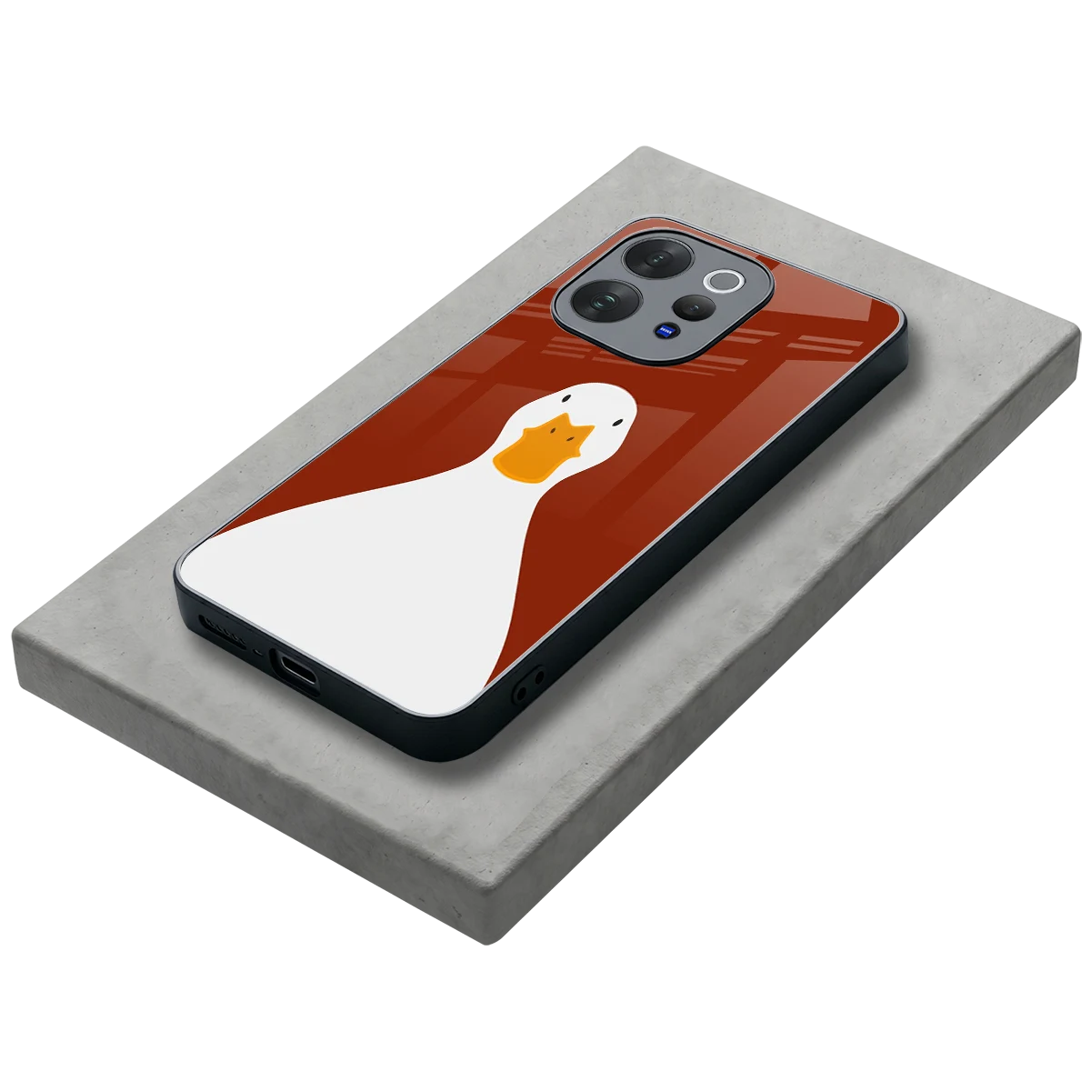 Boring Goose stylish phone case for vivo v70 elite | glossy glass and slim fit
