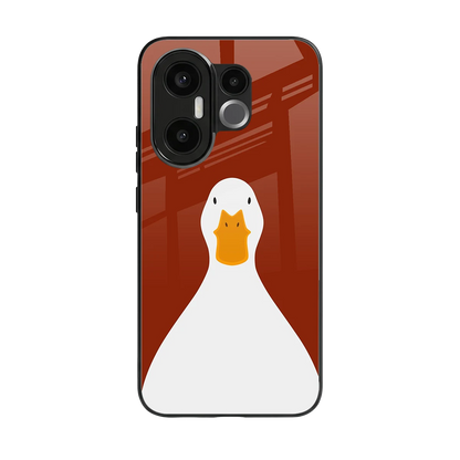 Boring Goose back phone cover | glass case for vivo x200 fe