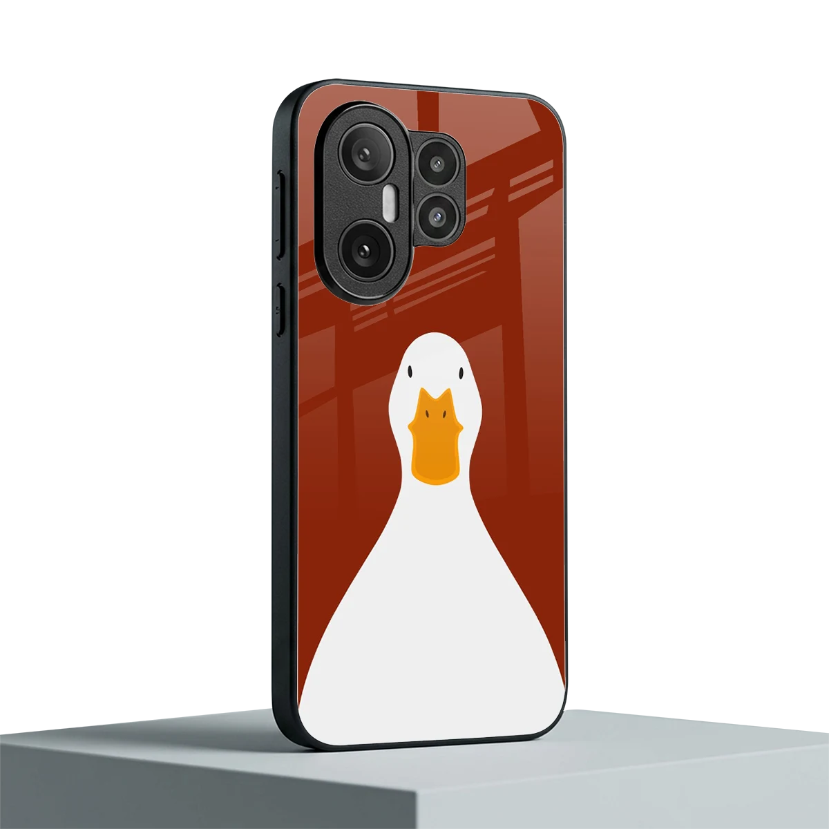 Boring Goose vivo x200 fe mobile cover | shockproof glass phone case
