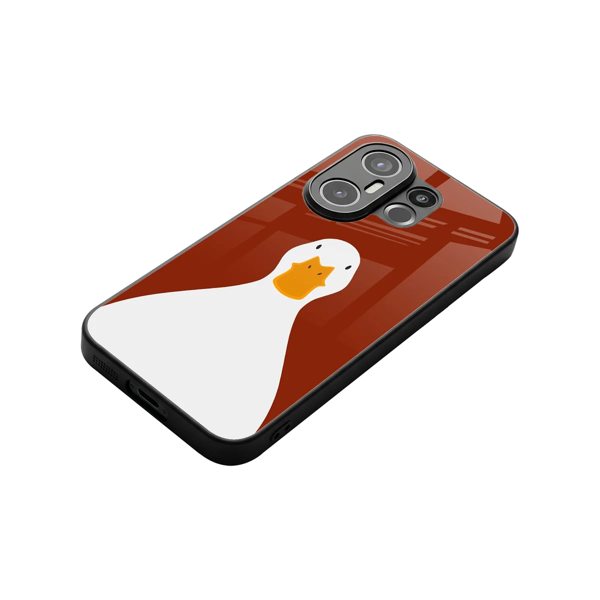 Boring Goose stylish phone case for vivo x200 fe | glossy glass and slim fit