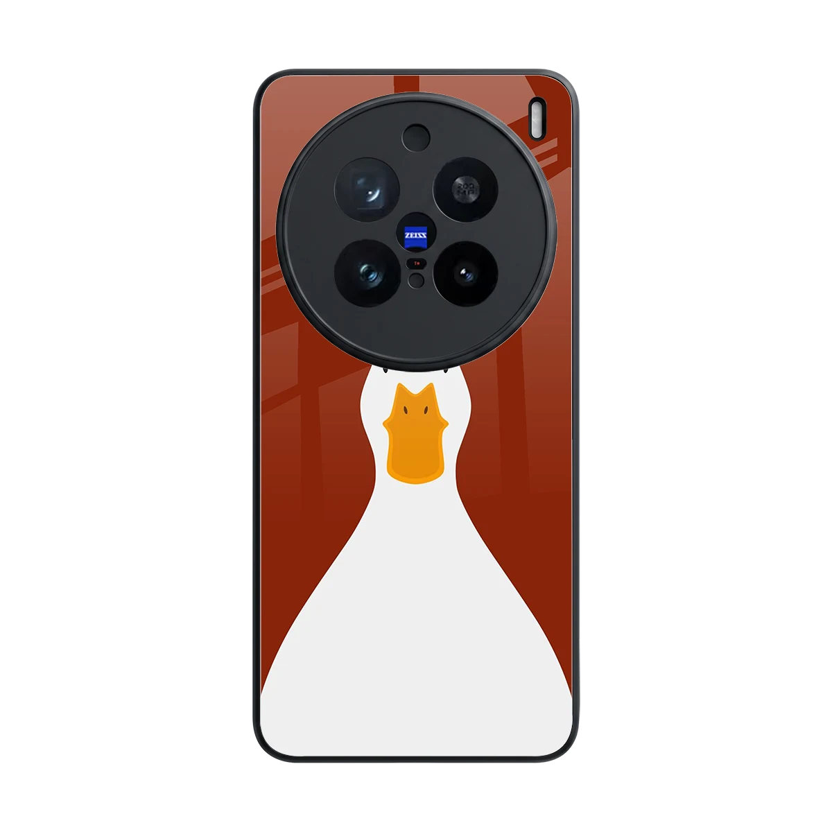 Boring Goose back phone cover | glass case for vivo x200 pro