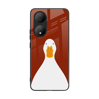 Boring Goose back phone cover | glass case for Vivo-y100