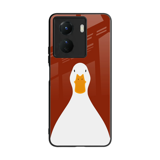 Boring Goose back phone cover | glass case for vivo y16
