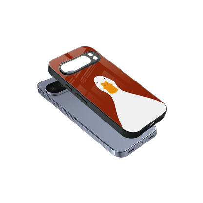 Boring Goose sleek google pixel 10 pro cover with tempered glass back and TPU edges