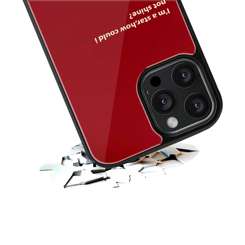 Durable Glass Back Mobile Case for iPhone, Samsung, OnePlus, Google Pixel, Redmi, Vivo, Oppo