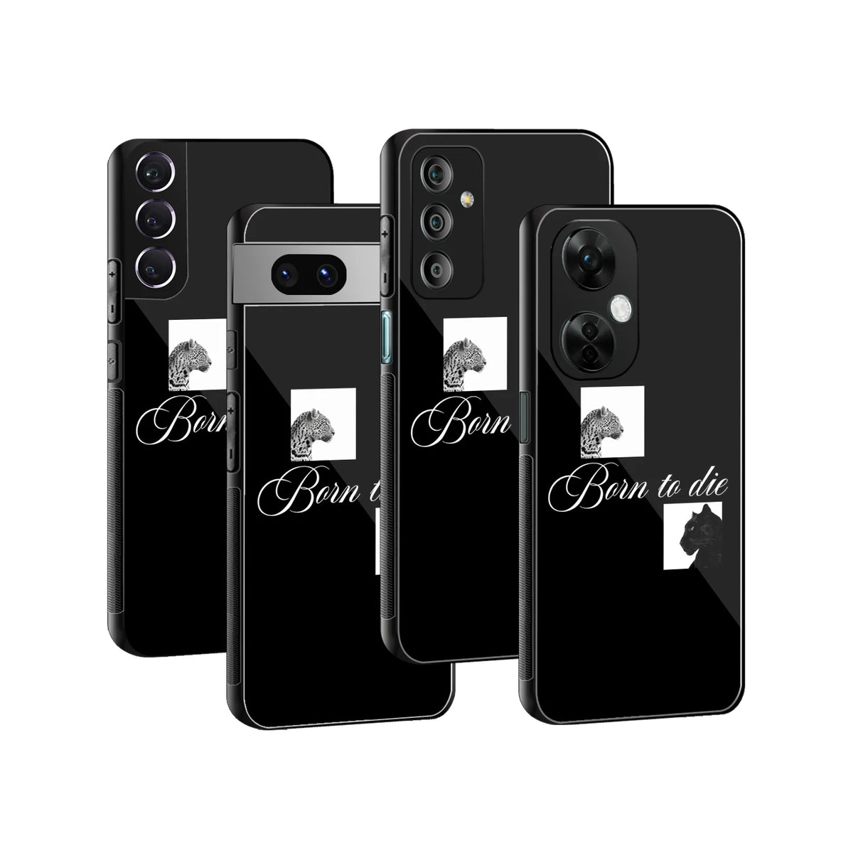 Stylish Glass Back Case for All Smartphones iPhone, Samsung, OnePlus, Pixel, Redmi, Oppo, Vivo, Motorola
