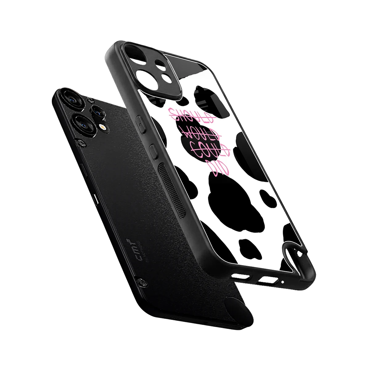 Boss Moves sleek cmf nothing phone 2 pro cover with tempered glass back and TPU edges