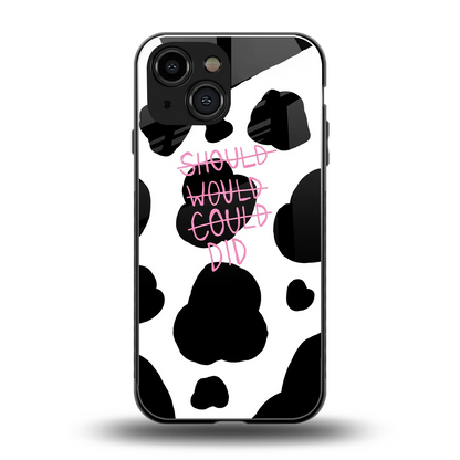 Boss Moves back phone cover | glass case for iphone 13 mini