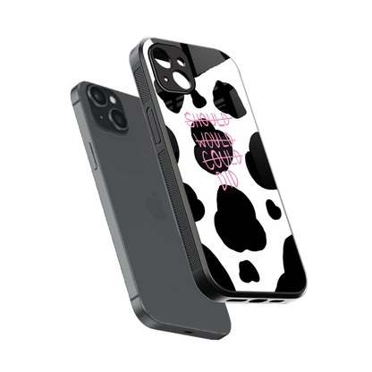 Boss Moves sleek iphone 14 plus cover with tempered glass back and TPU edges