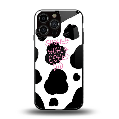 Boss Moves back phone cover | glass case for iphone 15 pro max