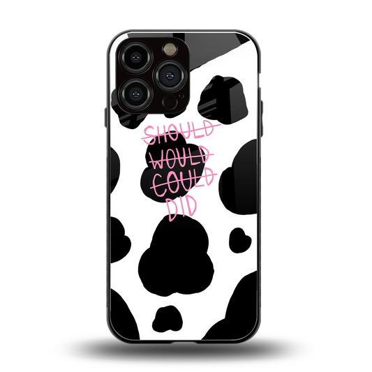 Boss Moves back phone cover | glass case for iphone 15 pro max