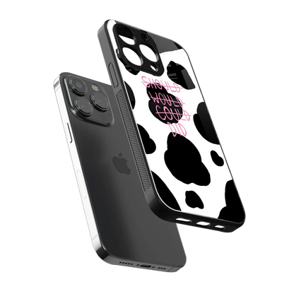 Boss Moves sleek iphone 15 pro max cover with tempered glass back and TPU edges
