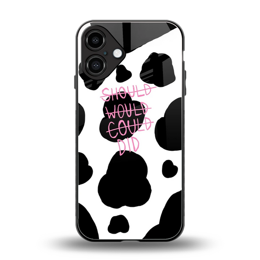 Boss Moves back phone cover | glass case for iphone 16 plus