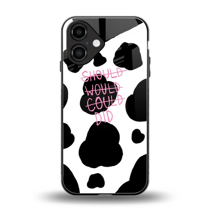 Boss Moves back phone cover | glass case for iphone 16