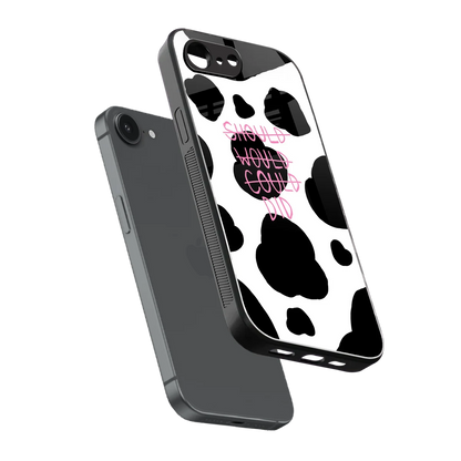Boss Moves sleek iphone 16e cover with tempered glass back and TPU edges
