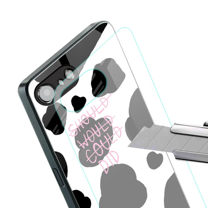 Boss Moves stylish phone case for iphone 16e | glossy glass and slim fit