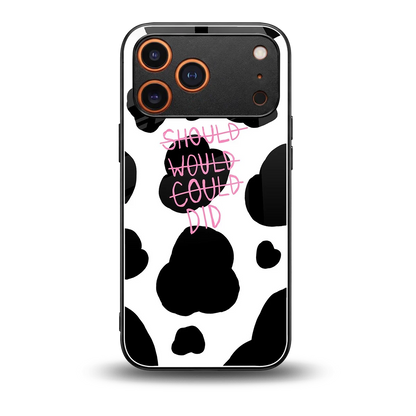 Boss Moves back phone cover | glass case for iphone 17 pro max