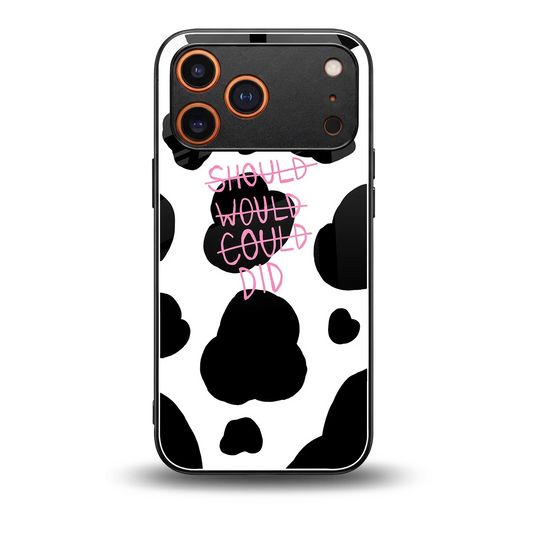 Boss Moves back phone cover | glass case for iphone 17 pro max
