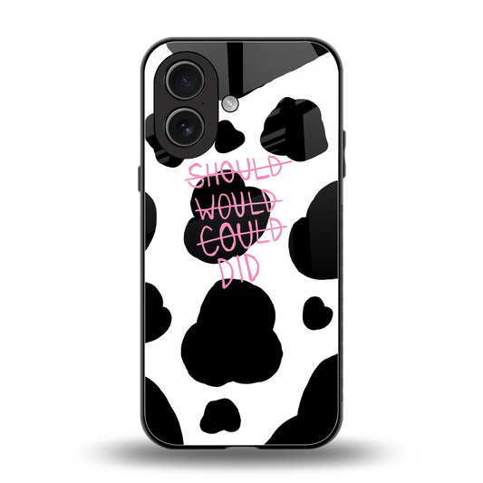 Boss Moves back phone cover | glass case for iphone 17