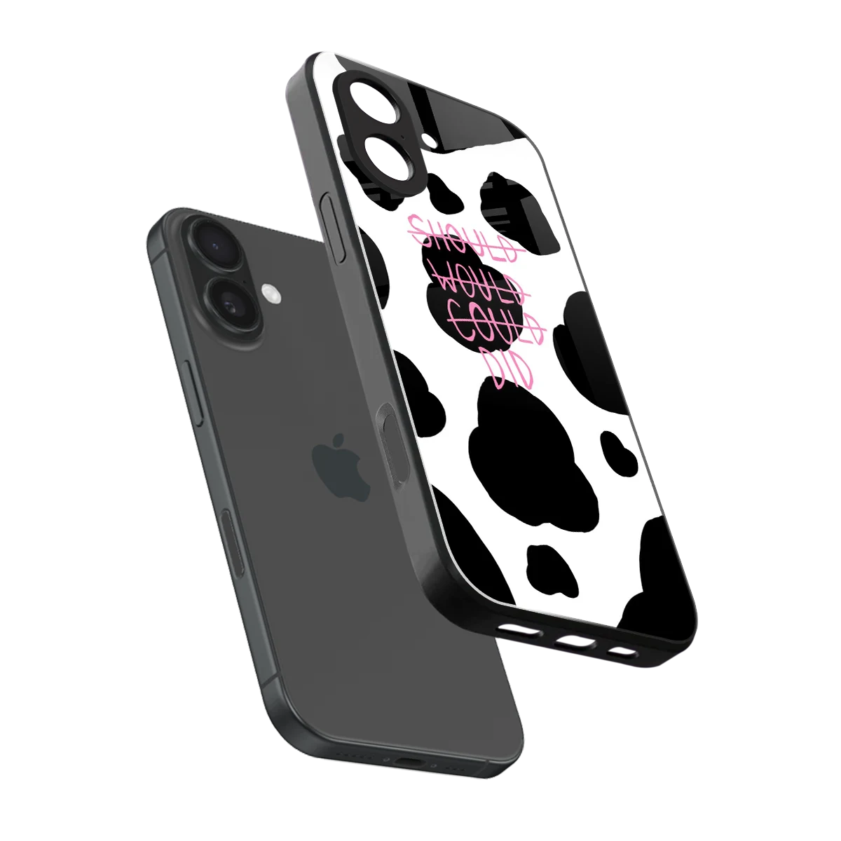Boss Moves sleek iphone 17 cover with tempered glass back and TPU edges