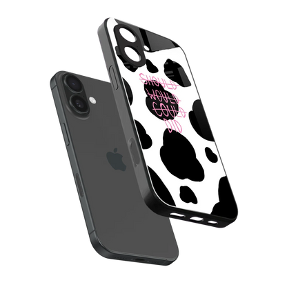 Boss Moves sleek iphone 17 cover with tempered glass back and TPU edges