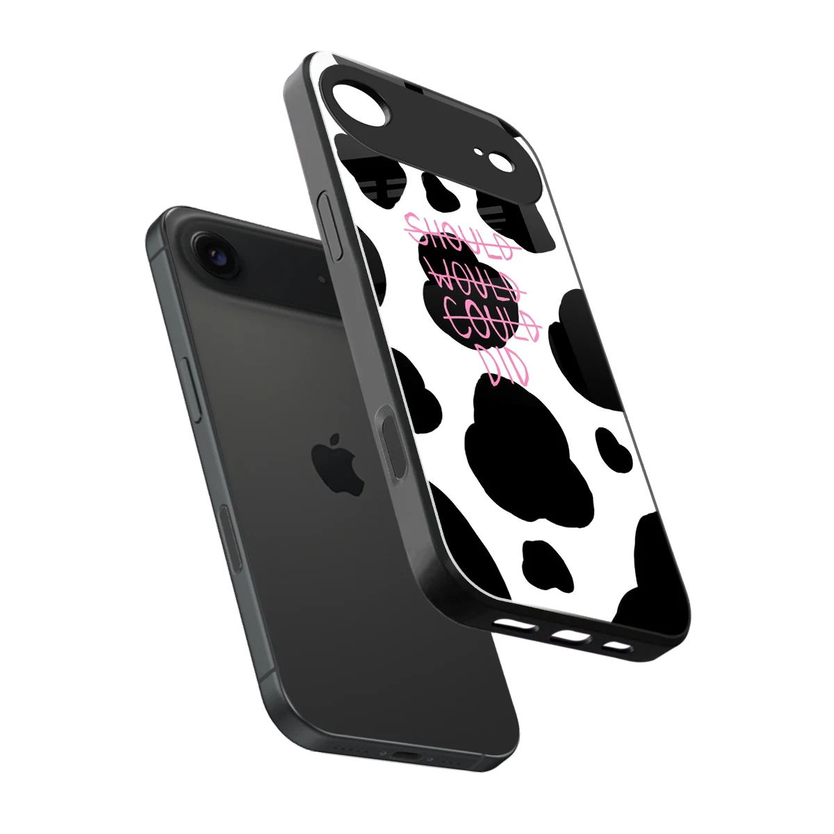 Boss Moves sleek iphone air cover with tempered glass back and TPU edges