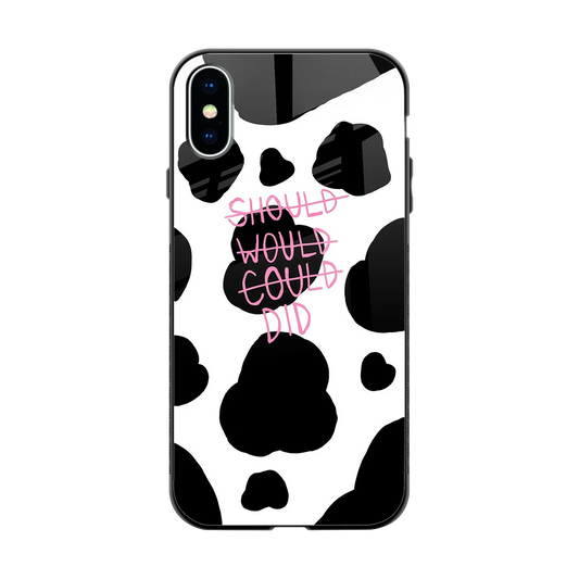 Boss Moves back phone cover | glass case for iphone x