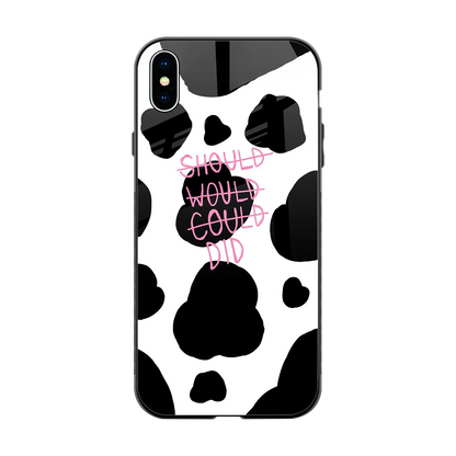 Boss Moves back phone cover | glass case for iphone xs max