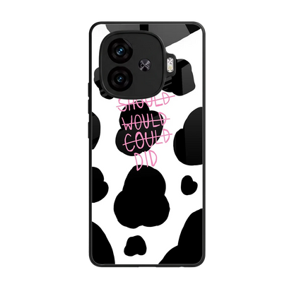 Boss Moves back phone cover | glass case for iqoo neo 10r 5g