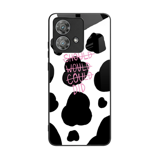 Boss Moves back phone cover | glass case for motorola edge 40 neo 5g
