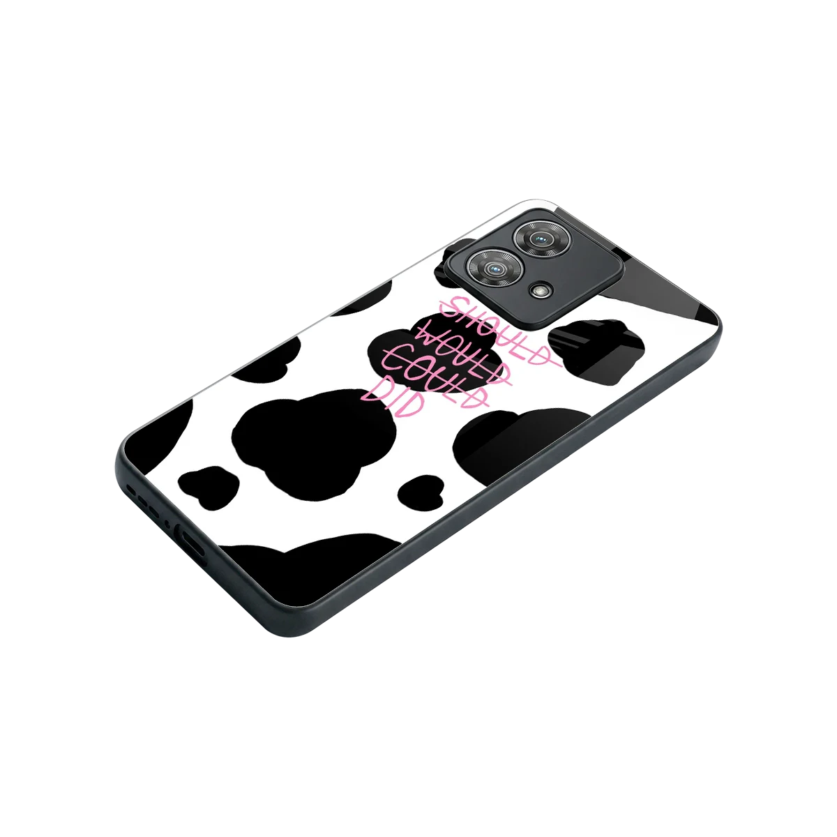 Boss Moves stylish phone case for motorola edge 40 neo 5g | glossy glass and slim fit