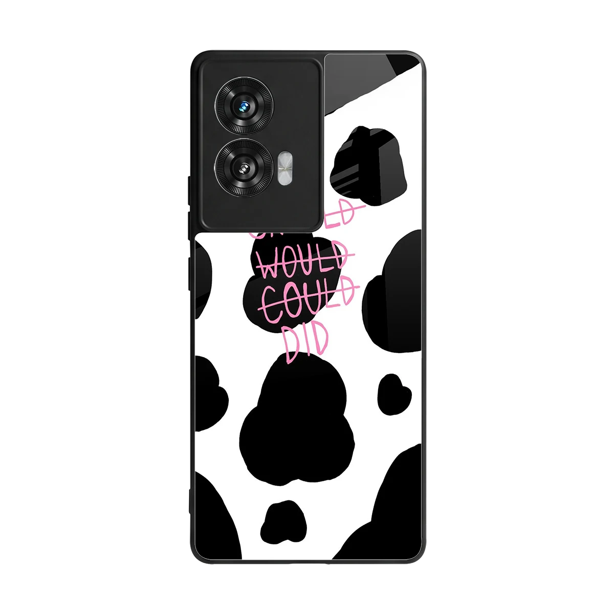 Boss Moves back phone cover | glass case for motorola edge 50 fusion