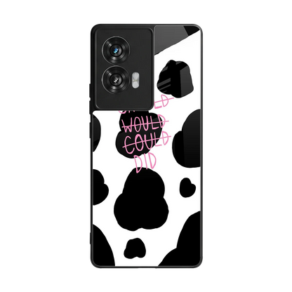 Boss Moves back phone cover | glass case for motorola edge 50 fusion