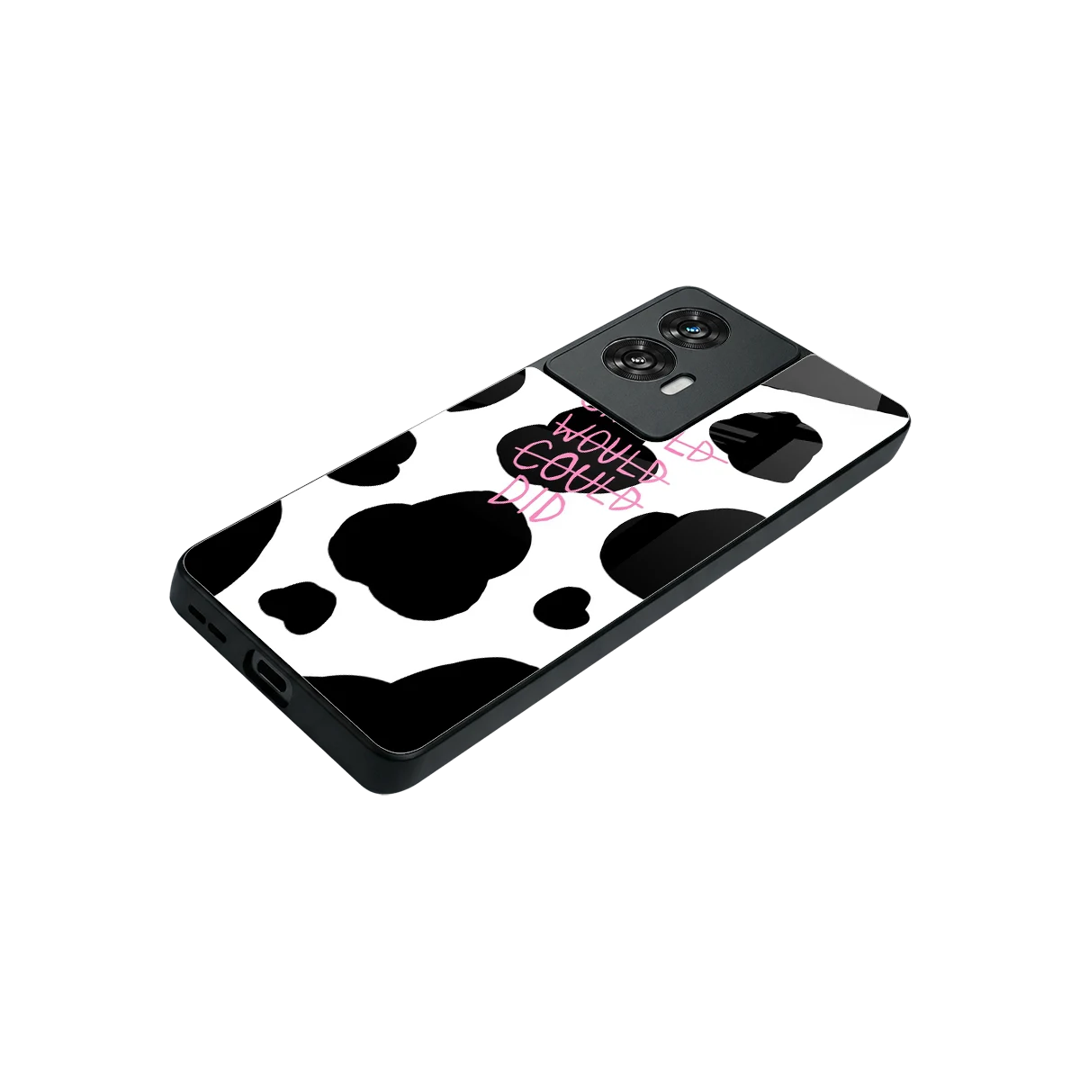Boss Moves stylish phone case for motorola edge 50 fusion | glossy glass and slim fit
