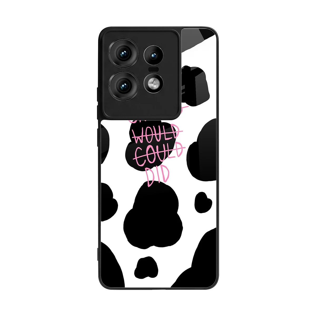 Boss Moves back phone cover | glass case for motorola edge 50 pro