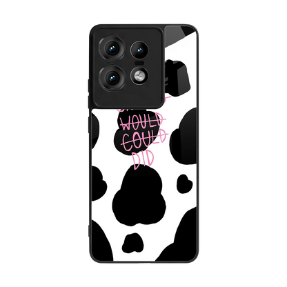 Boss Moves back phone cover | glass case for motorola edge 50 pro