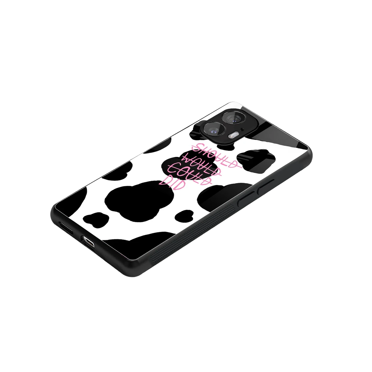 Boss Moves stylish phone case for nothing phone 2 | glossy glass and slim fit