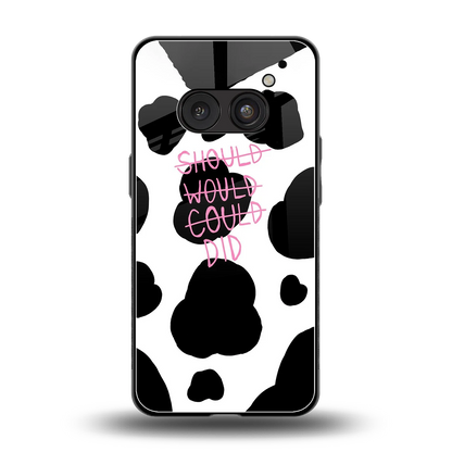 Boss Moves back phone cover | glass case for nothing phone 2a plus