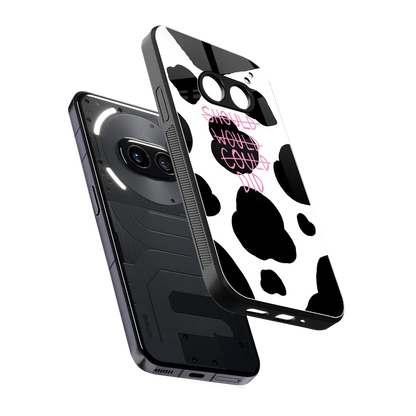 Boss Moves sleek nothing phone 2a cover with tempered glass back and TPU edges