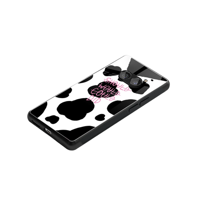Boss Moves stylish phone case for nothing phone 2a | glossy glass and slim fit