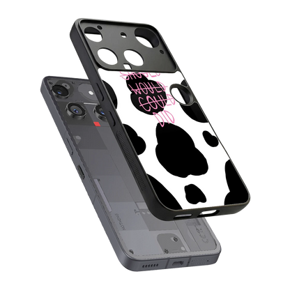 Boss Moves sleek nothing phone 3 cover with tempered glass back and TPU edges