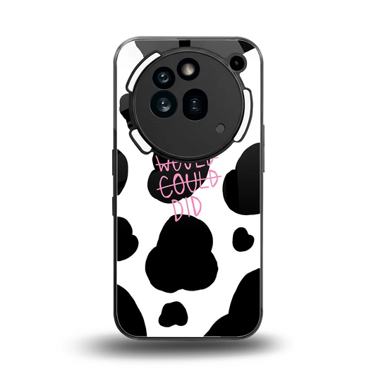 Boss Moves back phone cover | glass case for nothing phone 3a pro