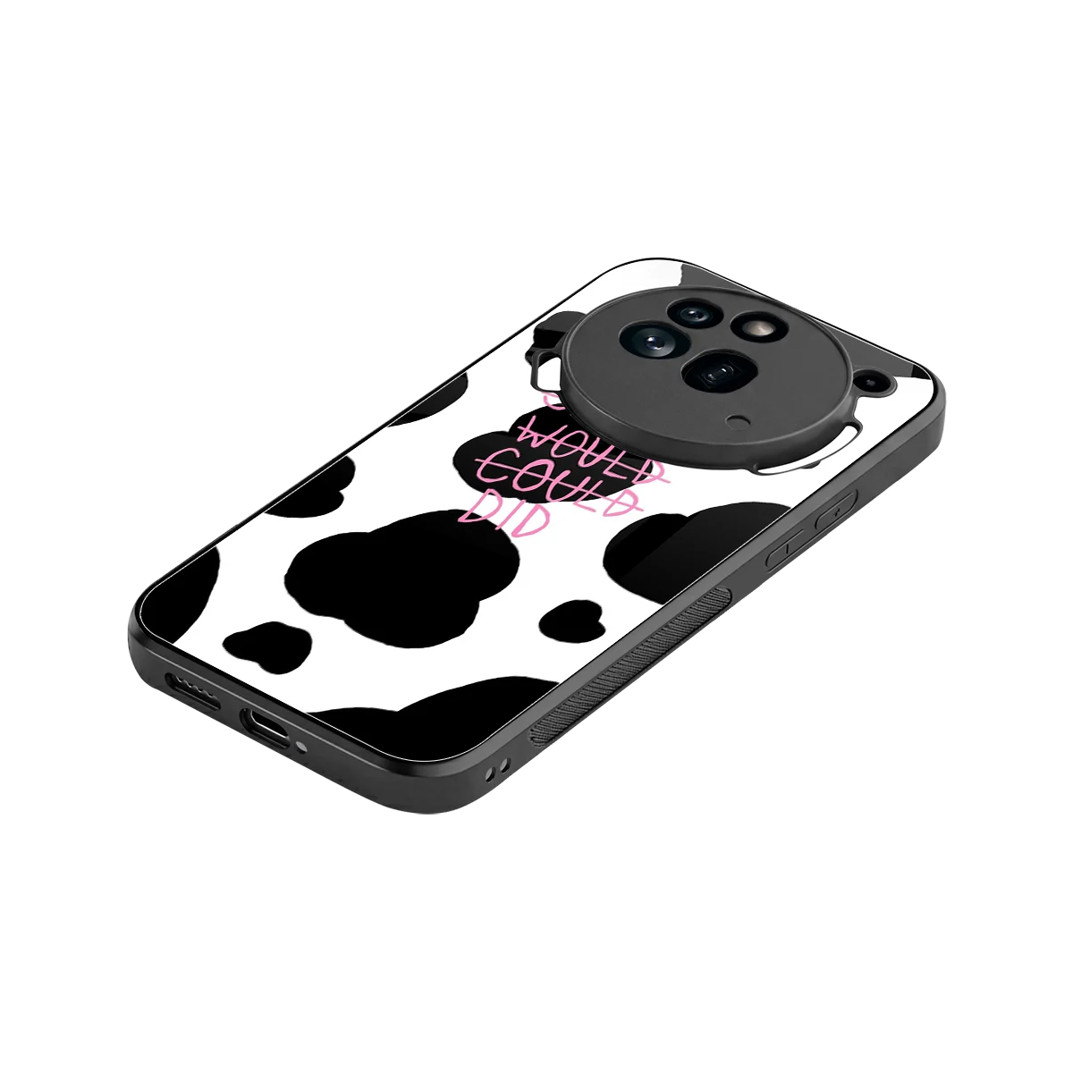 Boss Moves stylish phone case for nothing phone 3a pro | glossy glass and slim fit